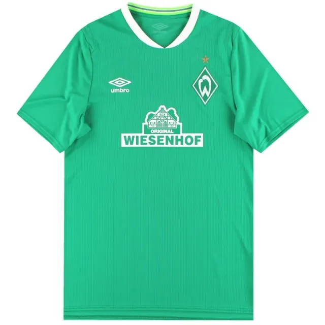 2019-20 Werder Bremen Umbro Home Shirt *As New* M - Werder Bremen / As New / Medium