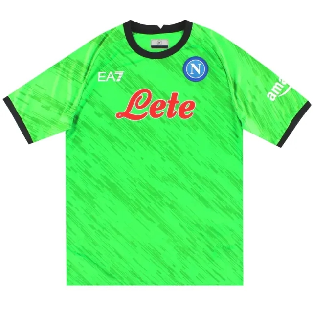 2022-23 Napoli EA7 Goalkeeper Shirt *As New* - Napoli / As New / XXL