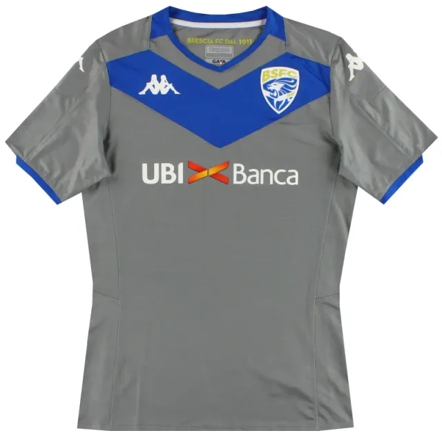2019-20 Brescia Kappa Kombat Goalkeeper Shirt *As New* L - Other Italian Clubs / As New / Large