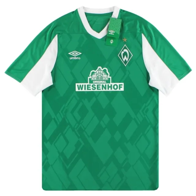 2020-21 Werder Bremen Umbro Home Shirt *w/tags* XXL - Werder Bremen / w/tags / XXL