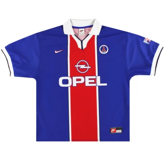 1997-98 Paris Saint-Germain Nike Home Shirt M - Paris Saint-Germain / Excellent / Medium