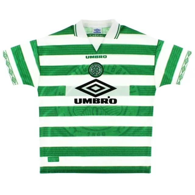 1997-99 Celtic Umbro Home Shirt XL - Celtic / Excellent / XL