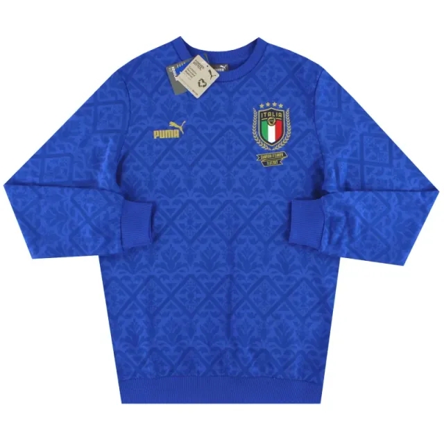 2021 Italy Puma 'Campioni D'Europa' Winter Sweatshirt *BNIB* - Italy / BNIB / Large