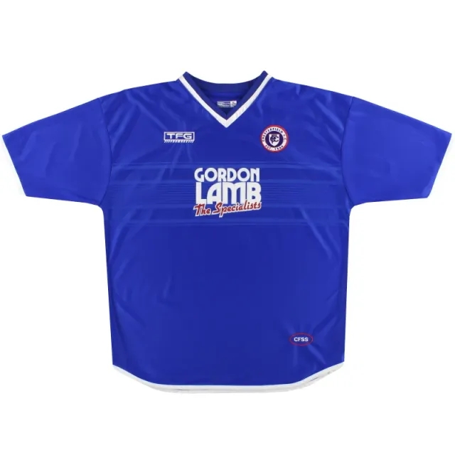 2001-02 Chesterfield Home Shirt S - Chesterfield / Excellent / Small