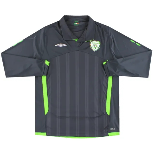 2009-10 Ireland Umbro Third Shirt L/S *As New* XL - Ireland / As New / XL