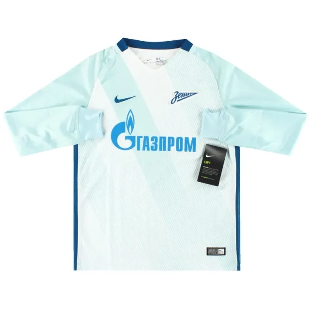 2016-17 Zenit St. Petersburg Nike Player Issue Away Shirt L/S *w/tags* M.Boys - Other European Clubs / w/tags / Youth