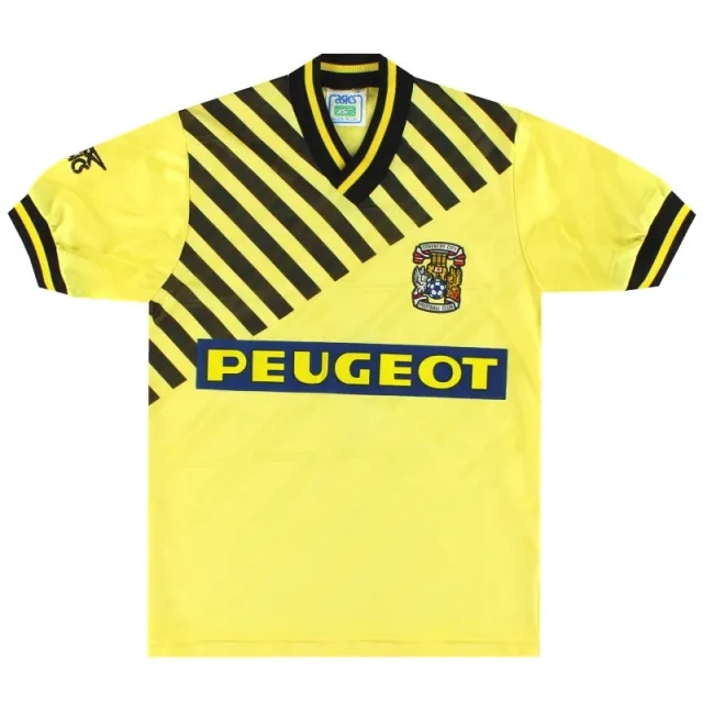 1989-91 Coventry Asics Away Shirt *As New* S - Coventry City / As New / Small