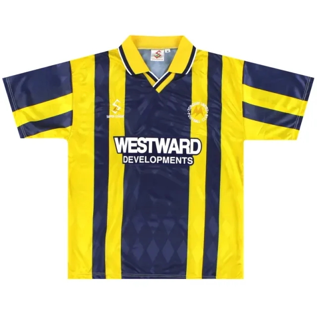 1997-99 Torquay Super League Home Shirt *As New* M - Torquay United / As New / Medium