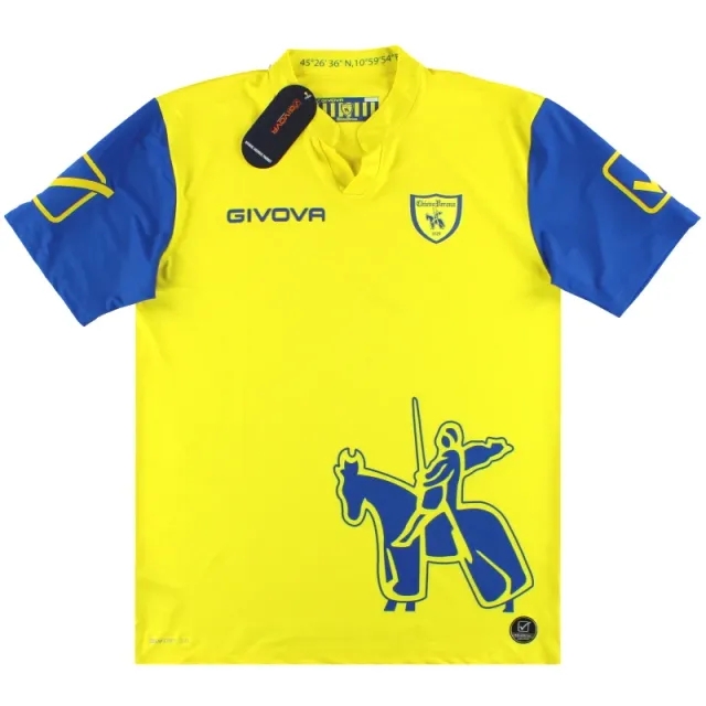 2020-21 Chievo Verona Givova Home Shirt *BNIB* - Other Italian Clubs / BNIB / Medium