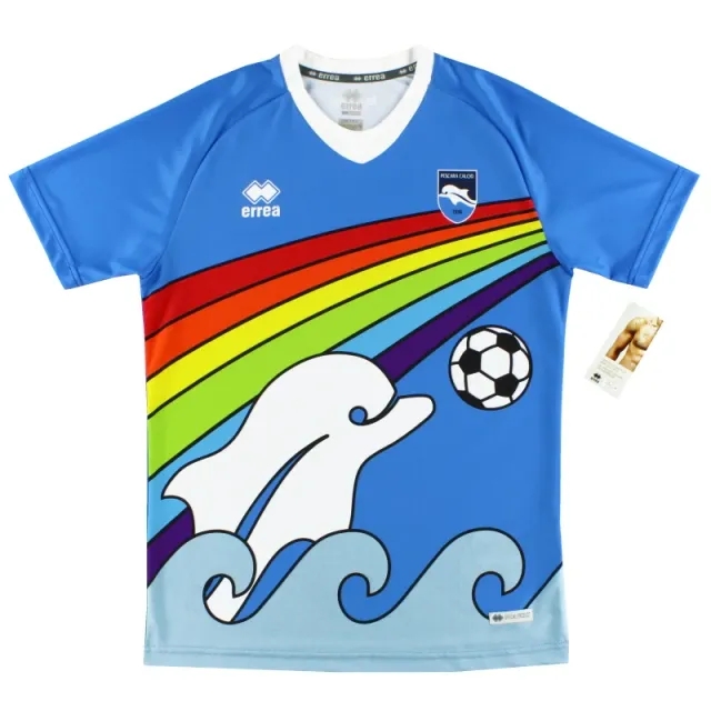 2020 Pescara Errea Special Edition Rainbow Shirt *BNIB* - Other Italian Clubs / BNIB / Small