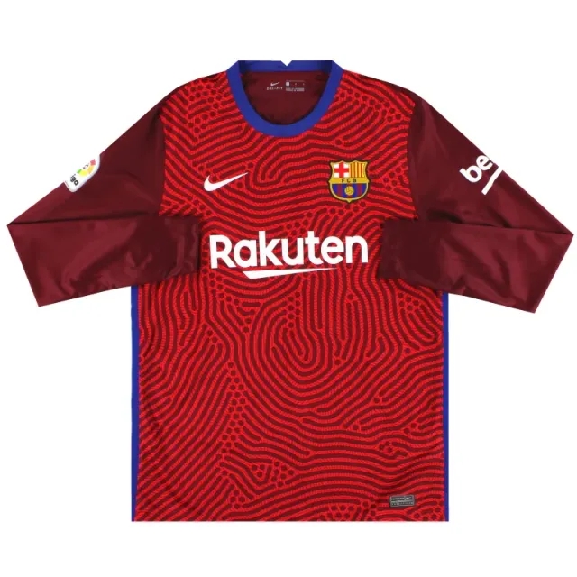 2020-21 Barcelona Nike Goalkeeper Shirt *Mint* L - Barcelona / Mint / Large