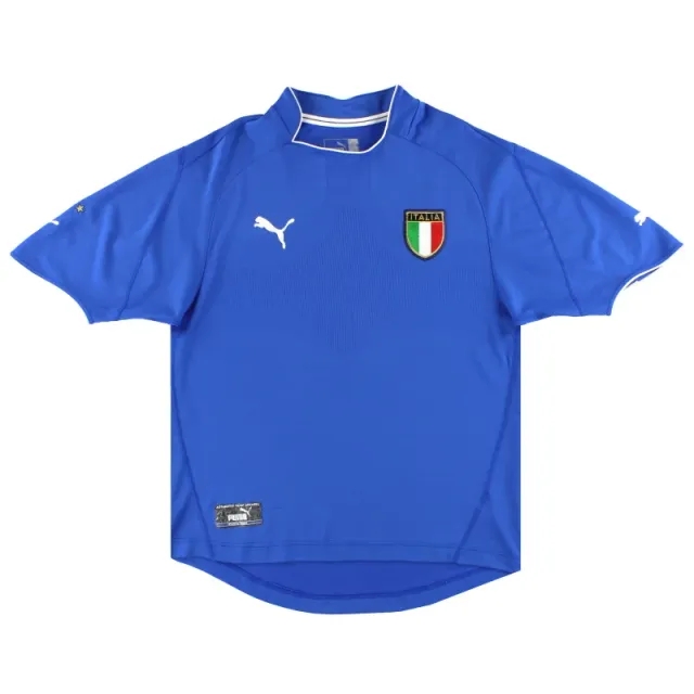 2003-04 Italy Puma Home Shirt S - Italy / Excellent / Small