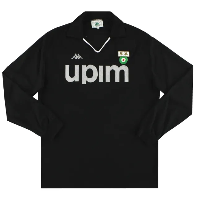 1990-91 Juventus Kappa Away Shirt L/S XL - Juventus / Excellent / XL