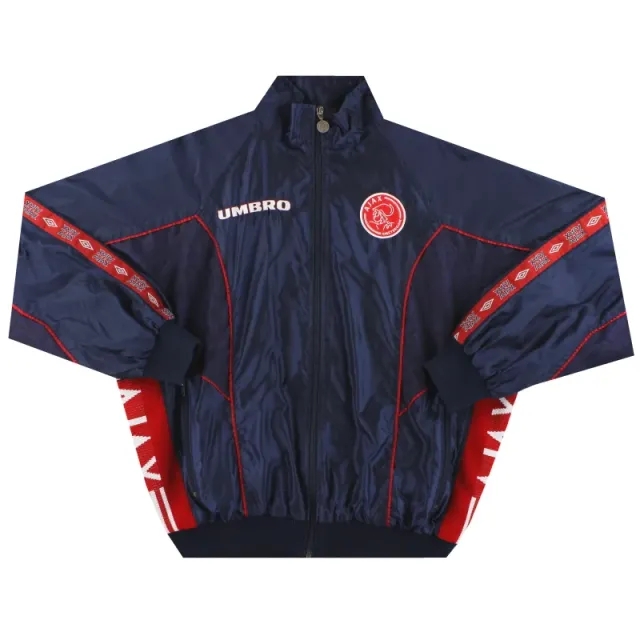 1997-98 Ajax Umbro Track Jacket L - Ajax / Excellent / Large