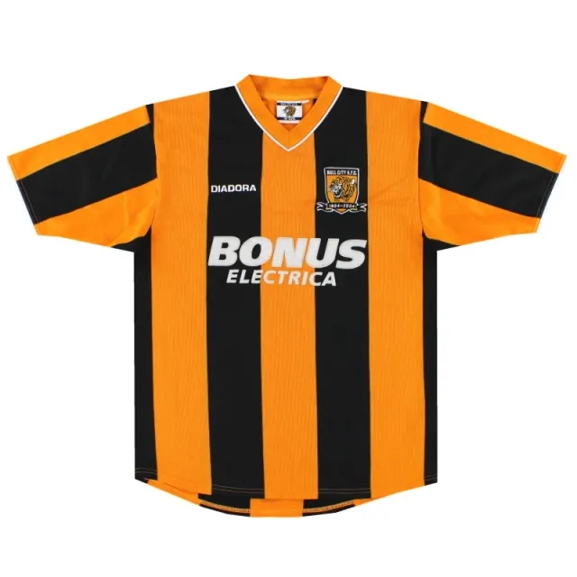 2004-05 Hull City Diadora Centenary Home Shirt S - Hull City / Very Good / Small