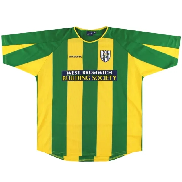 2003-04 West Brom Diadora Away Shirt XL - West Brom / Excellent / XL