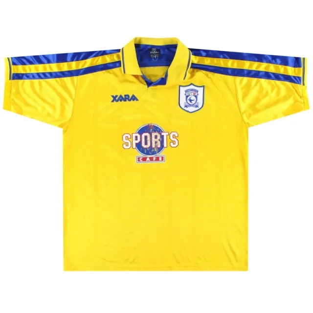 1998-99 Cardiff Xara Away Shirt XL - Cardiff City / Very Good / XL