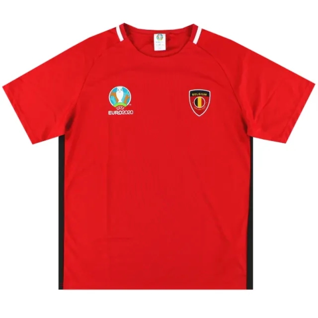 2020-21 Belgium UEFA Euro Tee L - Belgium / Excellent / Large