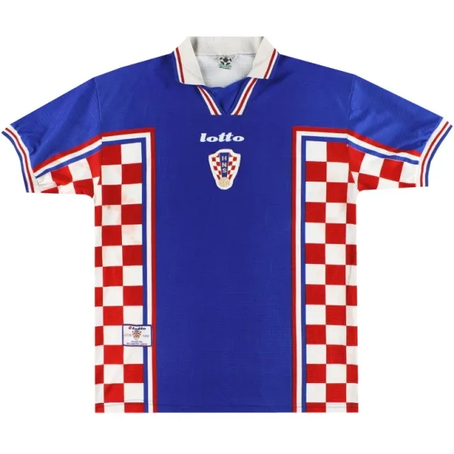 1998-01 Croatia Lotto Away Shirt XL - Croatia / Good / XL