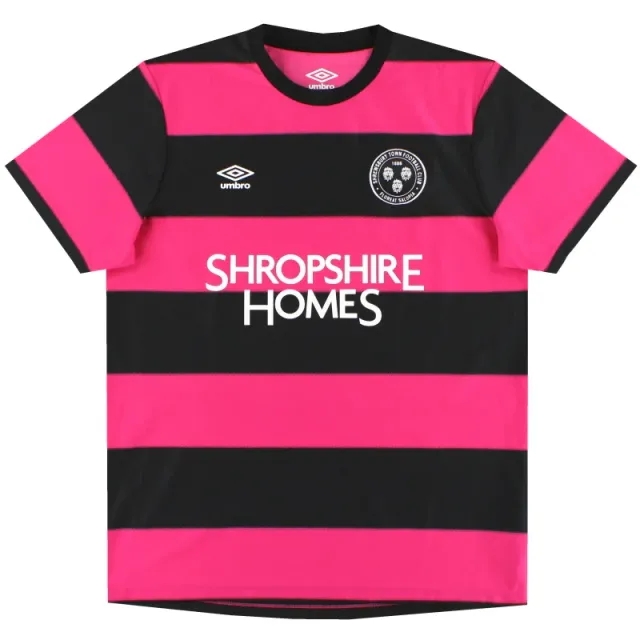 2021-22 Shrewsbury Umbro Away Shirt M - Shrewsbury Town / Excellent / Medium