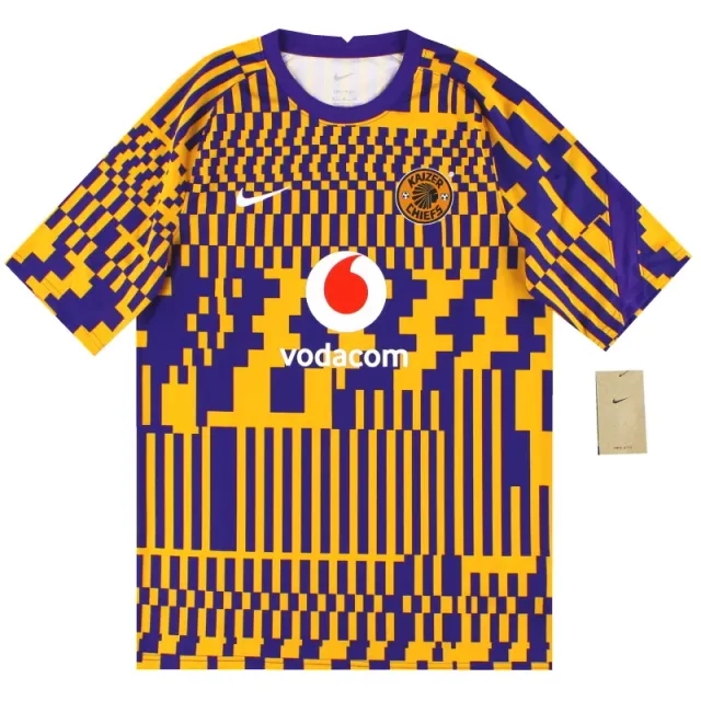 2021-22 Kaizer Chiefs Nike Pre-Match Shirt *w/tags* M - Other World Clubs / w/tags / Medium