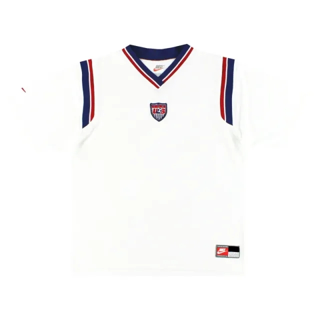 1995-98 USA Nike Training Shirt L - USA / Excellent / Large