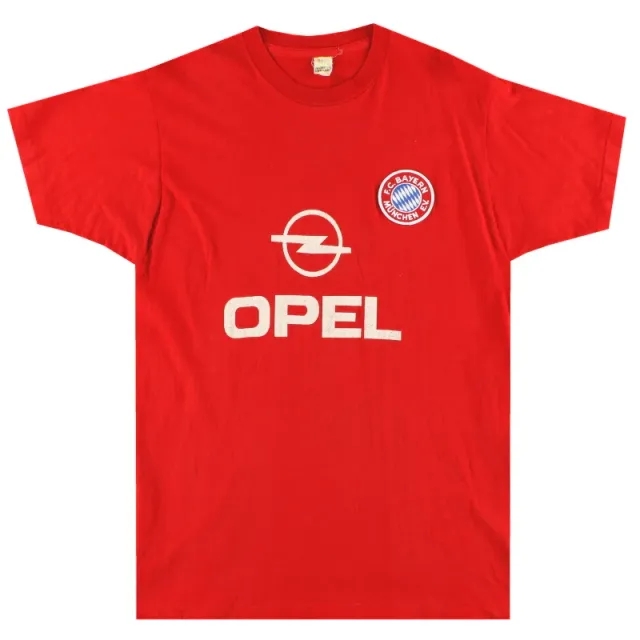 1989-91 Bayern Munich Home Tee XL - Bayern Munich / Excellent / XL