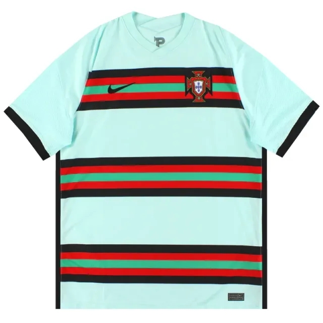 2020-21 Portugal Nike Away Shirt *Mint* L - Portugal / Mint / Large