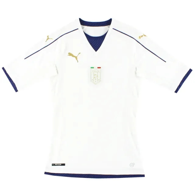 2016-17 Italy Puma Authentic 'Tribute' Sample Away Shirt *As New* M - Italy / As New / Medium