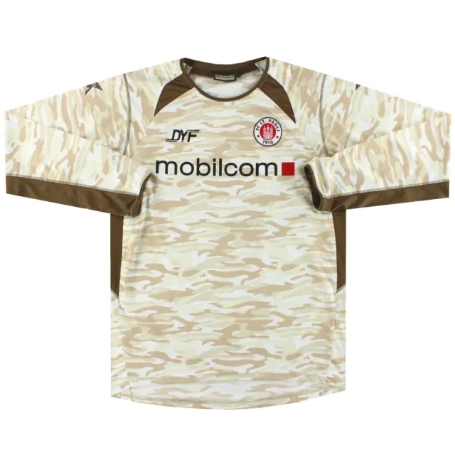 2005-06 FC St. Pauli Home Shirt L/S XL - Other German Clubs / Excellent / XL