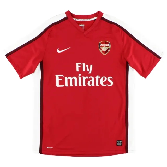 2008-10 Arsenal Nike Home Shirt XL - Arsenal / Excellent / XL