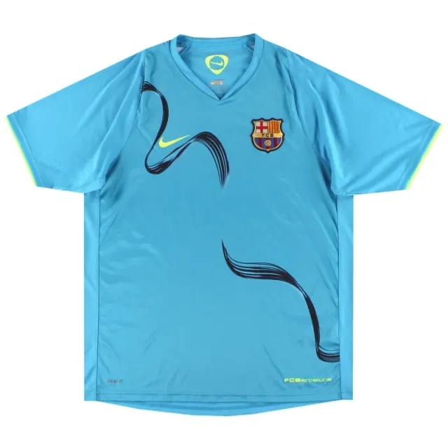 2008-09 Barcelona Nike Training Shirt L - Barcelona / Excellent / Large