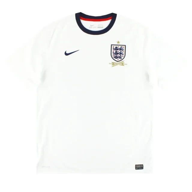 2013 England '150th Anniversary' Nike Home Shirt L - England / Excellent / Large