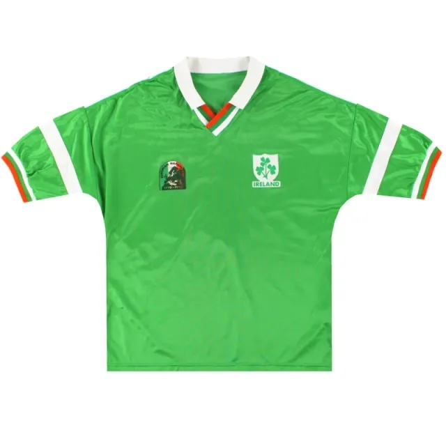 1990-92 Ireland Nations Cup Fan Shirt L - Ireland / Very good / Large