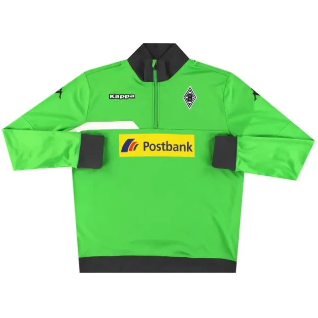 2013-14 Borussia Monchengladbach Kappa 1/4 Zip Training Top M - Borussia Monchengladbach / Very good / Medium