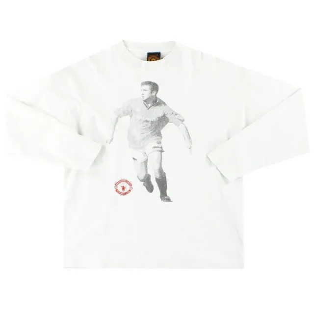 1994-95 Manchester United Cantona Graphic Tee XL - Manchester United / Very Good / XL