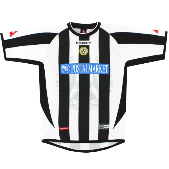 2003-04 Udinese Le Coq Sportif Home Shirt *Mint* XL - Other Italian Clubs / Mint / XL