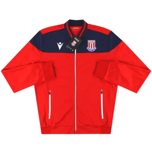 2019-20 Stoke City Macron Walkout Jacket *BNIB* M - Stoke City / BNIB / Medium