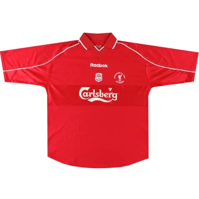 2000-02 Liverpool Reebok 'Cup Winners' Home Shirt XL - Liverpool / Excellent / XL