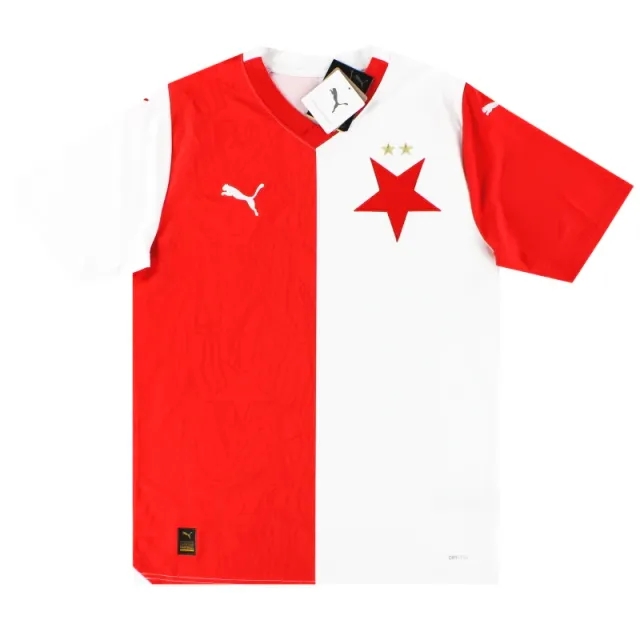 2023-24 Slavia Prague Puma Home Shirt *BNIB* - Other European Clubs / BNIB / Small