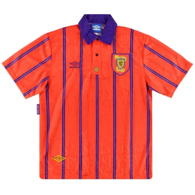 1993-95 Scotland Umbro Away Shirt XL - Scotland / Excellent / XL