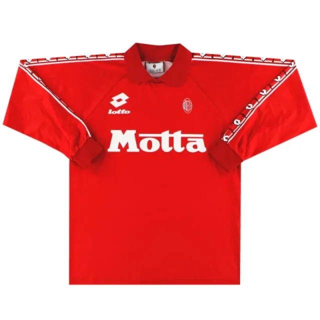 1994-95 AC Milan Lotto Training Shirt L/S XL - AC Milan / Excellent / XL