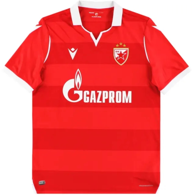 2020-21 Red Star Belgrade Macron Third Shirt *Mint* L - Other European Clubs / Mint / Large