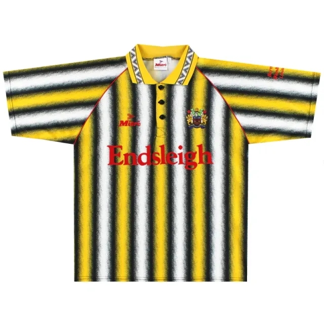 1993-94 Burnley 'Wembley Limited Edition' Away Shirt *Mint* M - Burnley / Mint / Medium