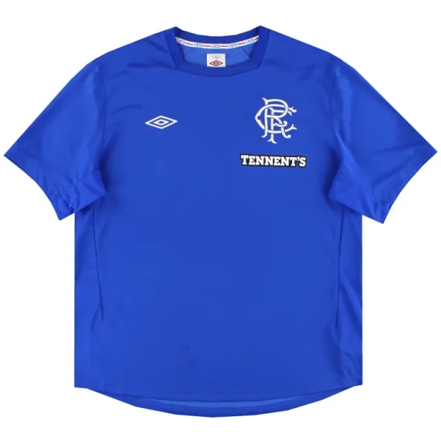 2012-13 Rangers Umbro Home Shirt L - Rangers / Excellent / Large