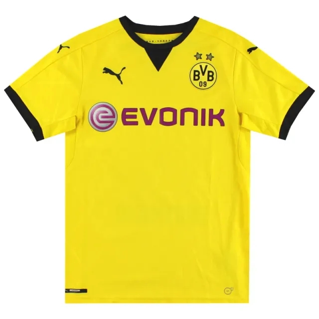 2015-16 Borussia Dortmund Puma European Home Shirt S - Dortmund / Excellent / Small