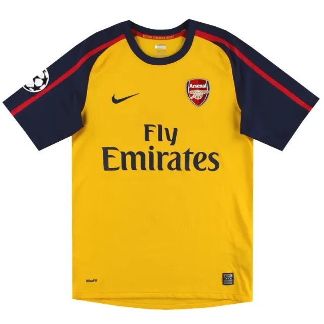 2008-09 Arsenal Nike Away Shirt *Mint* S - Arsenal / Mint / Small