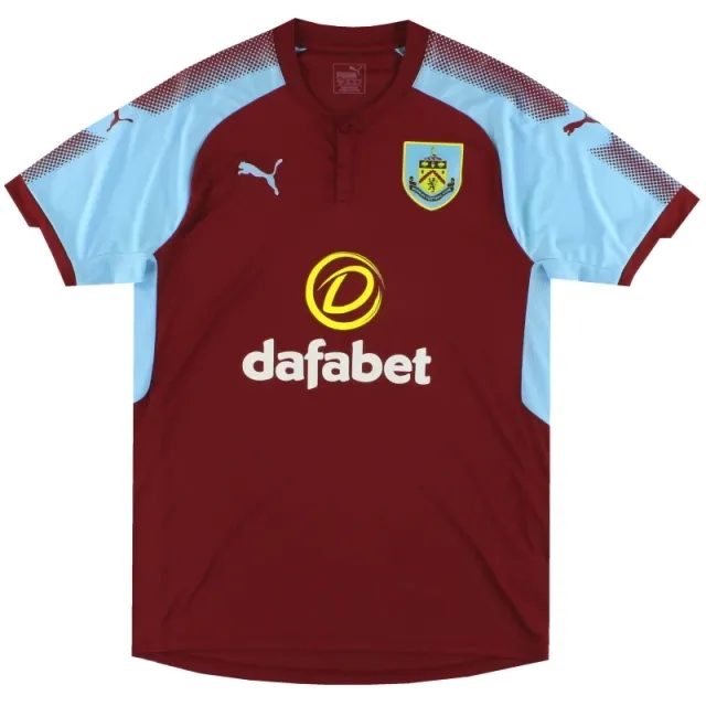 2017-18 Burnley Puma Home Shirt XL - Burnley / Excellent / XL