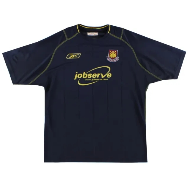 2003-04 West Ham Reebok Away Shirt XL - West Ham / Excellent / XL