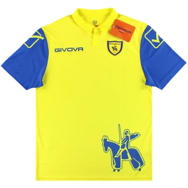 2019-20 Chievo Verona Givova Home Shirt *BNIB* - Other Italian Clubs / BNIB / Large